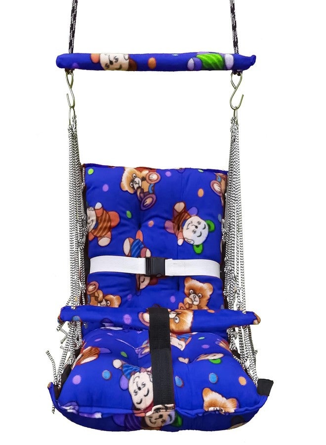 VIDORA Cotton Baby Swing Chair Hanging Jhula for 6 Month to 2 Years Kids with 15 kg Capacity and Safety Belt - Image 5
